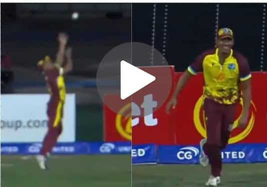 [Watch] Gudakesh Motie Grabs A Superhuman Catch On Buttler’s Return In WI Vs ENG 1st T20I